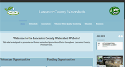 Desktop Screenshot of lancasterwatersheds.org